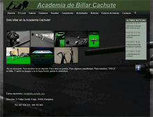 Tablet Screenshot of billarcachute.com
